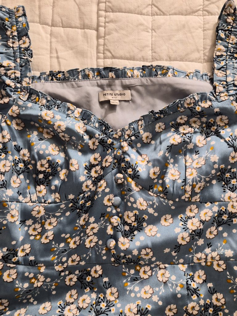 Petite Studio Floral Dress Xs — image 7 of 7